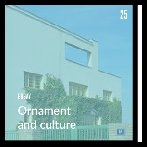 Ornament and culture